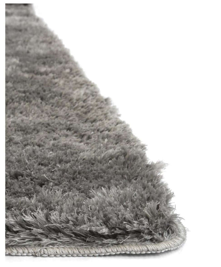 Machine Washable Shaggy Rug Plain Design in Grey – The Rugs