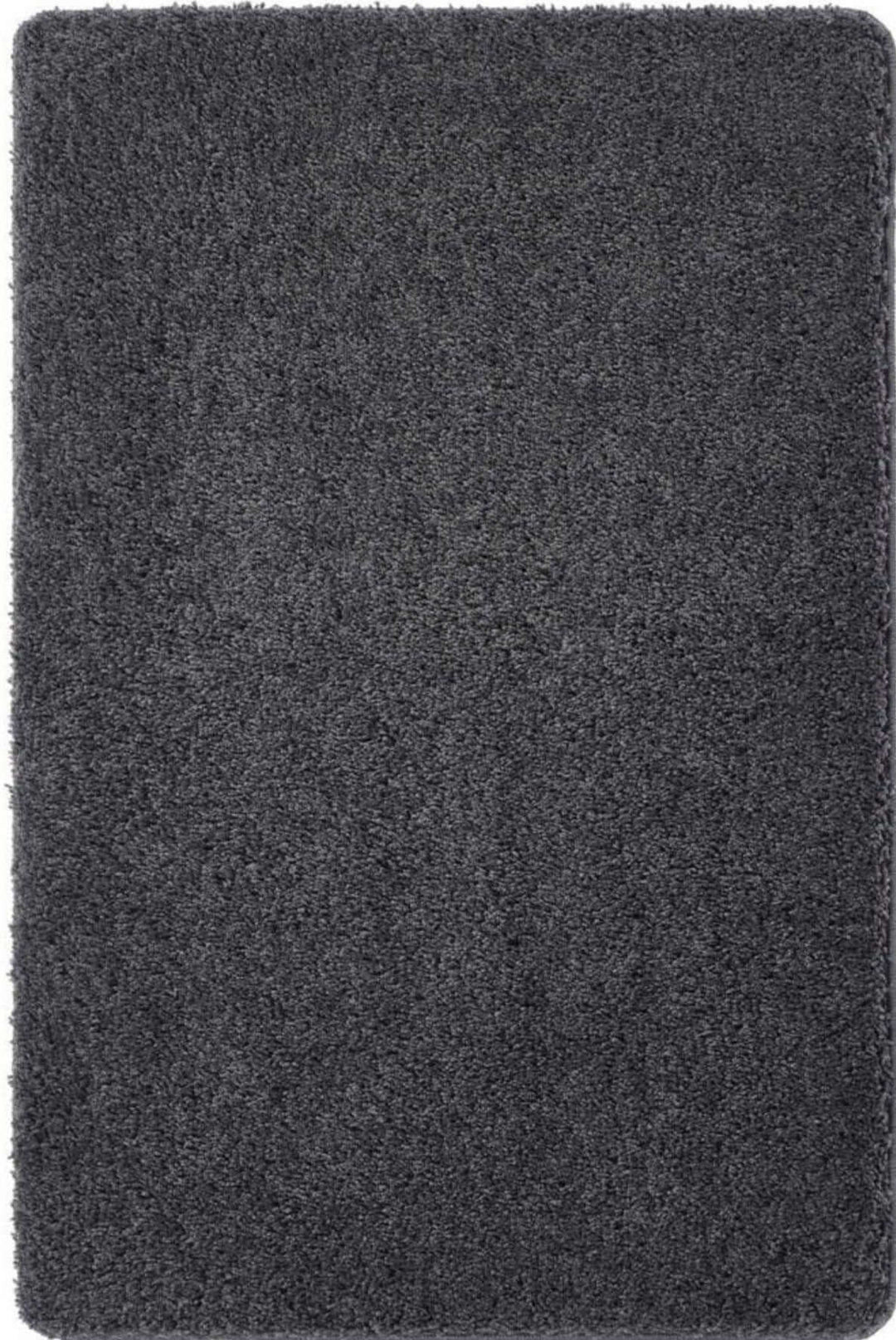 Washable Charcoal Shaggy Rug | British-Made Luxury |The Rug
