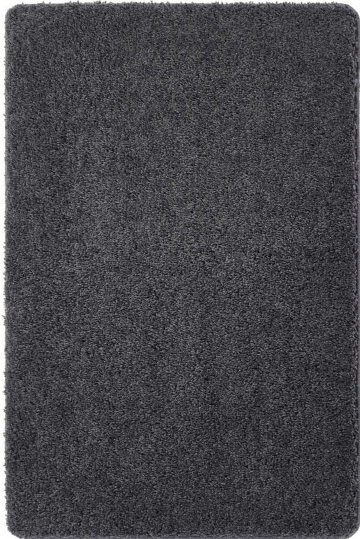 Washable Charcoal Shaggy Rug | British-Made Luxury |The Rug