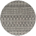 Moroccan Grey Shaggy Rug | 1010