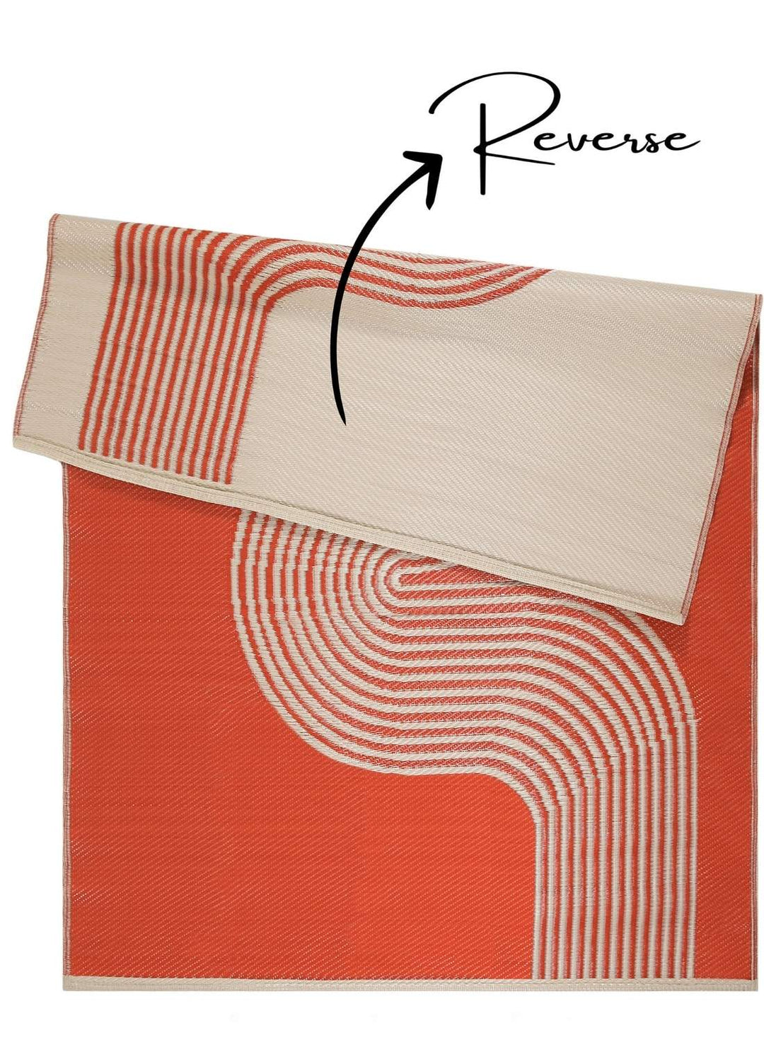 Urban Outdoor Rug Terra & Beige | Geometric Design -The Rugs