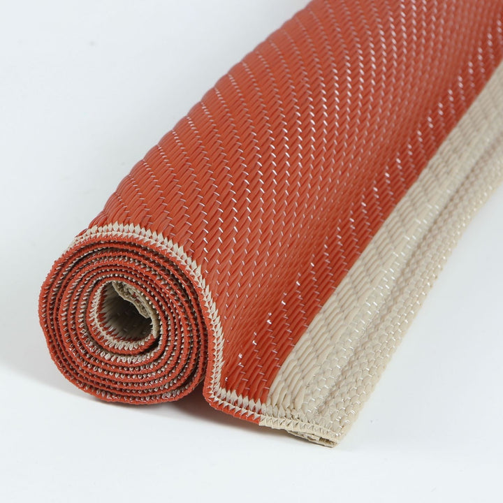 Urban Outdoor Rug Terra & Beige | Geometric Design -The Rugs