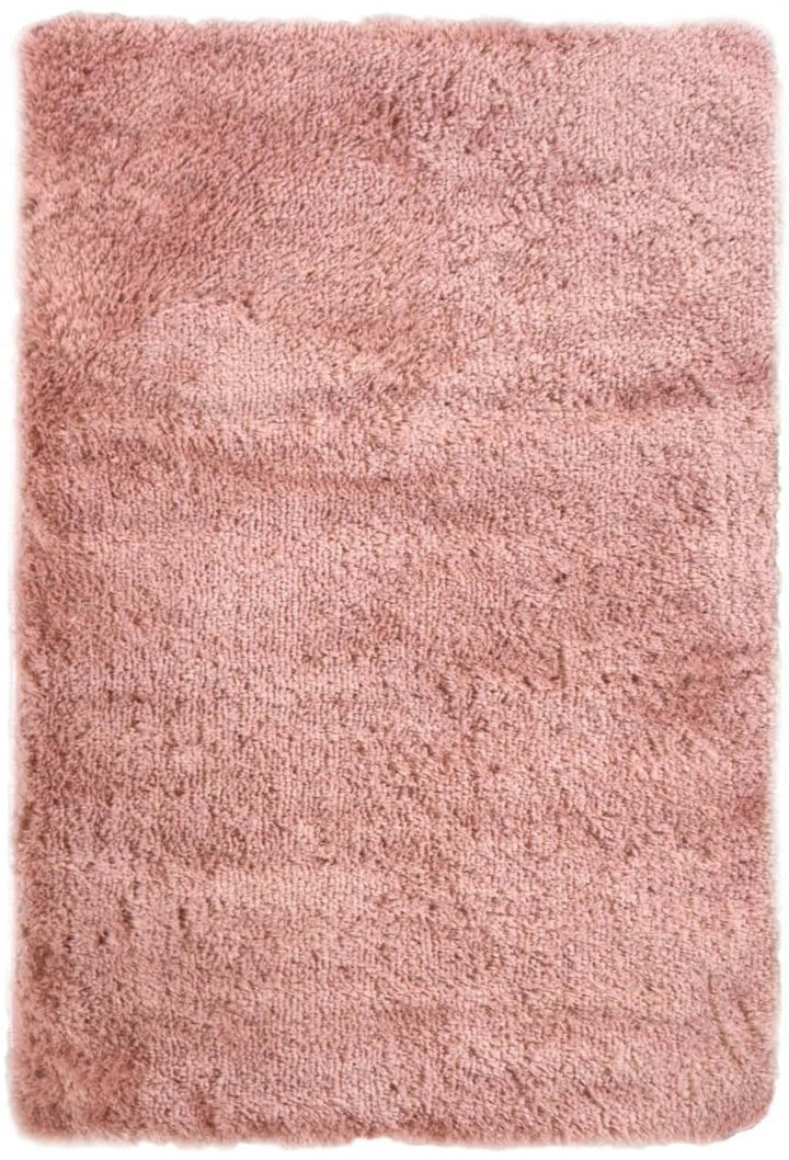 Machine Washable Shaggy Rug Plain Design in Pink – The Rugs