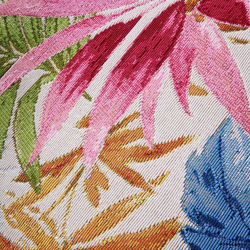 The Rugs Floral Design Indoor-Outdoor Rug -Vibrant & Durable