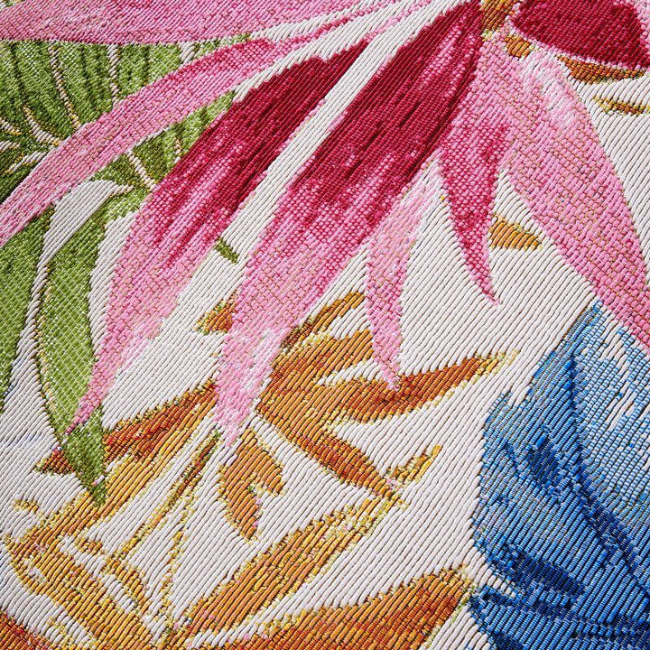The Rugs Floral Design Indoor-Outdoor Rug -Vibrant & Durable