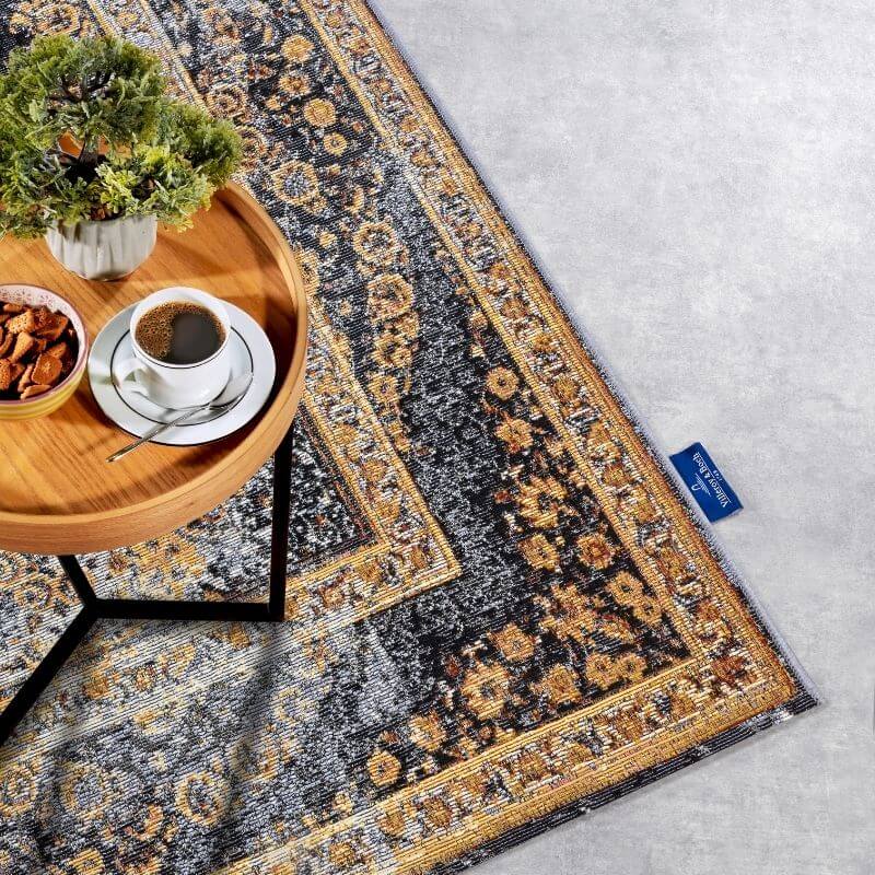 The Rugs Medallion Design Indoor-Outdoor Rug | Elegant