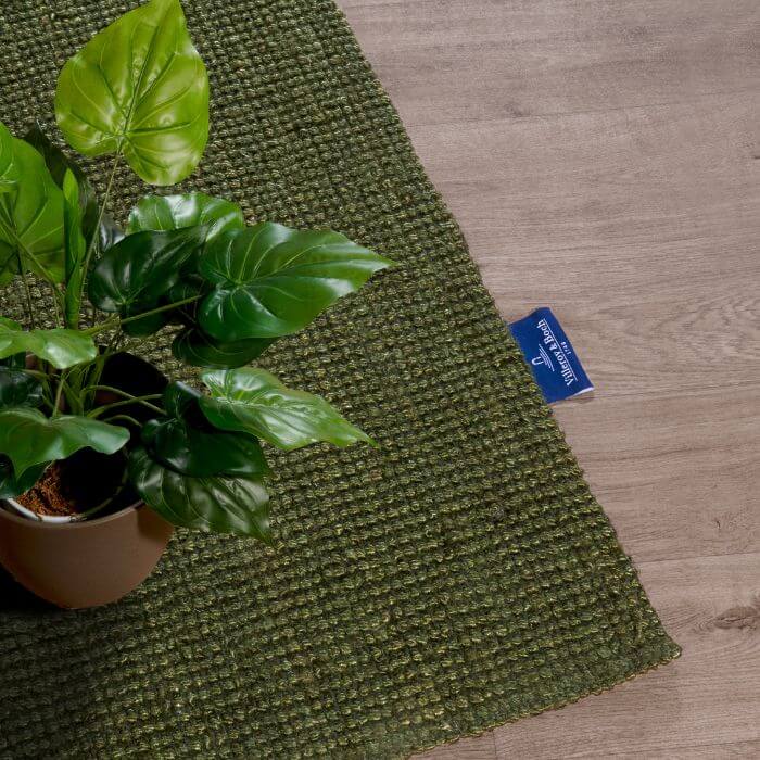 The Rugs Handwoven Natural Jute Rug - Eco-Friendly & Unique
