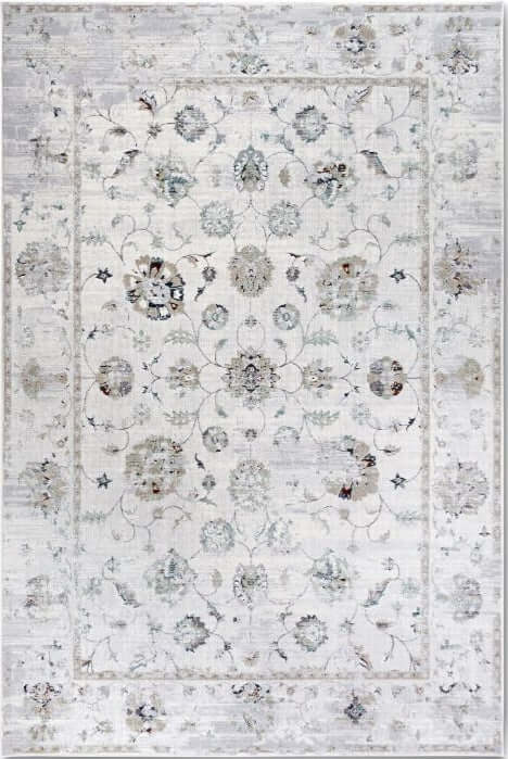 The Rugs Vintage Floral Short Pile Rug - Timeless Elegance