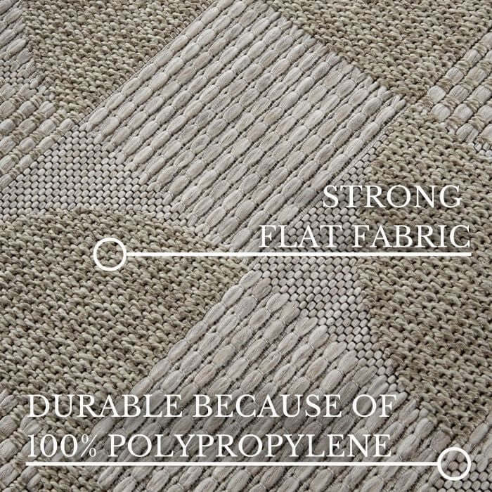 The Rugs Natural Brown Flat-Weave Indoor & Outdoor Rugs