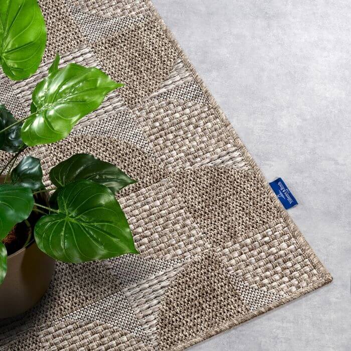 The Rugs Natural Brown Flat-Weave Indoor & Outdoor Rugs