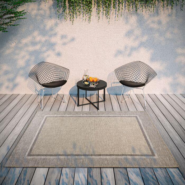 The Rugs Natural Brown Flat-Weave Indoor & Outdoor Rugs