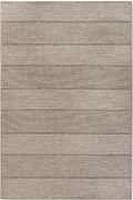 Villeroy & Boch Brown Striped Rug - Indoor & Outdoor