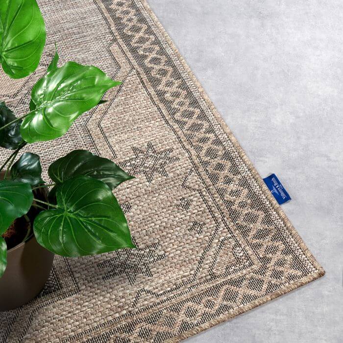 The Rugs Natural Brown Flat-Weave Indoor & Outdoor Rugs