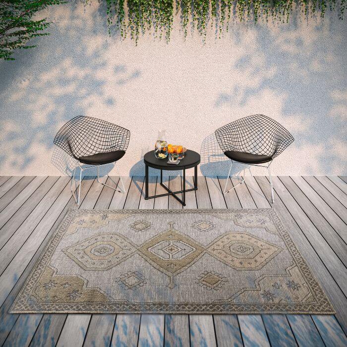The Rugs Natural Brown Flat-Weave Indoor & Outdoor Rugs