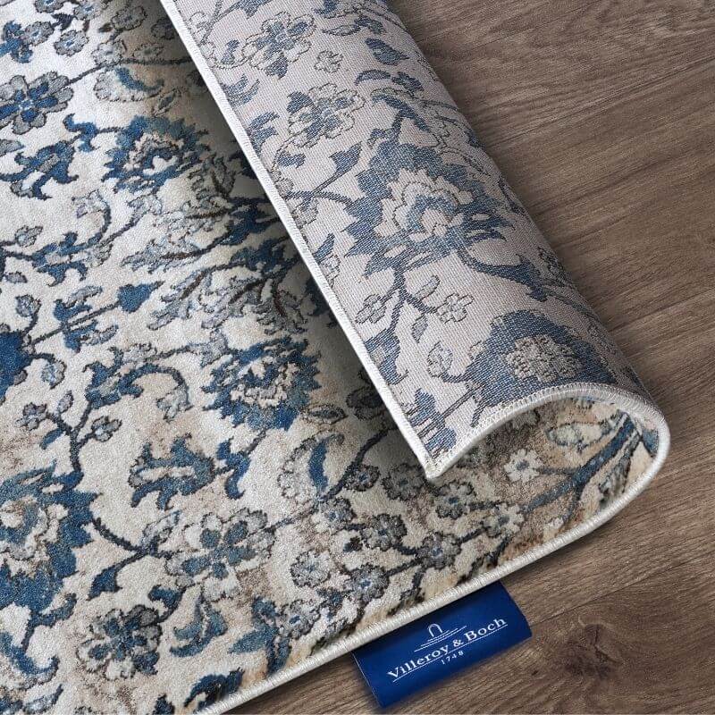 The Rugs Vintage Floral Design Short Pile Rug