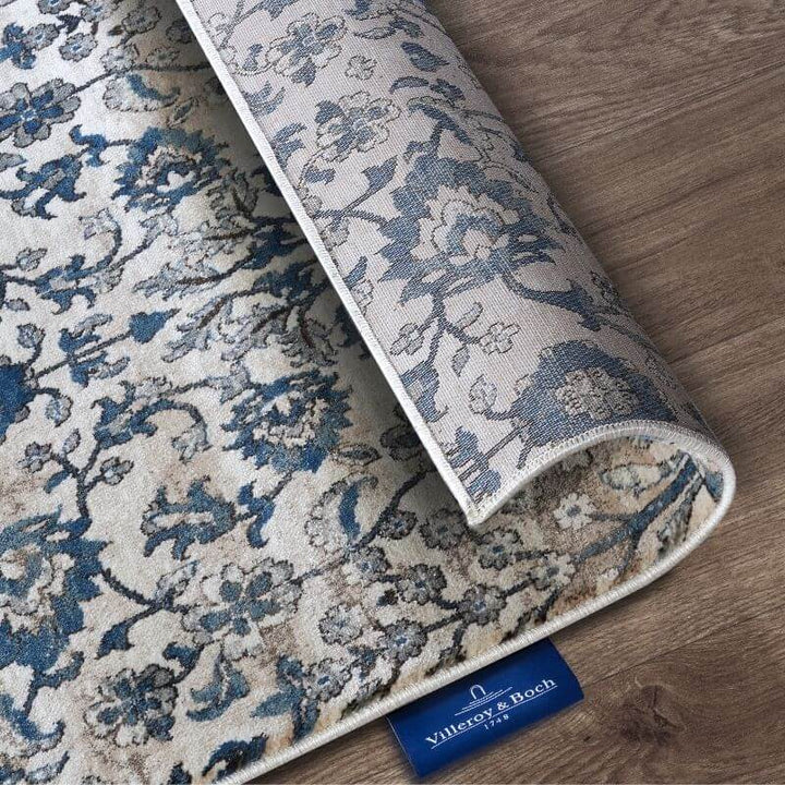 The Rugs Vintage Floral Design Short Pile Rug