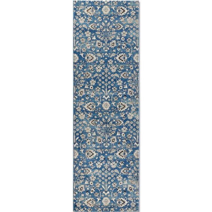 The Rugs Vintage Floral Design Short Pile Rug