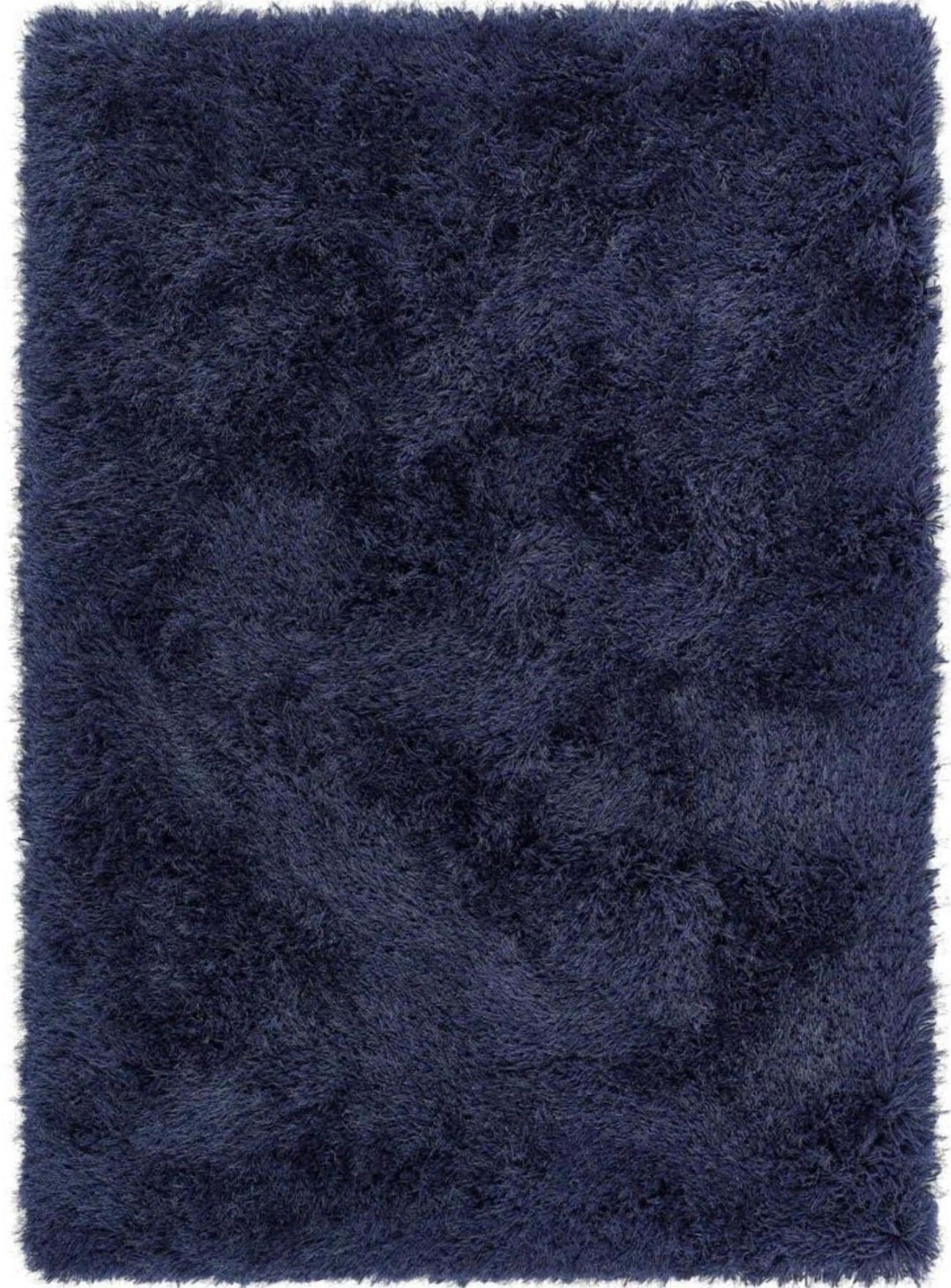 Extravagance Navy Shaggy Rug | Inspired Luxury | The Rugs