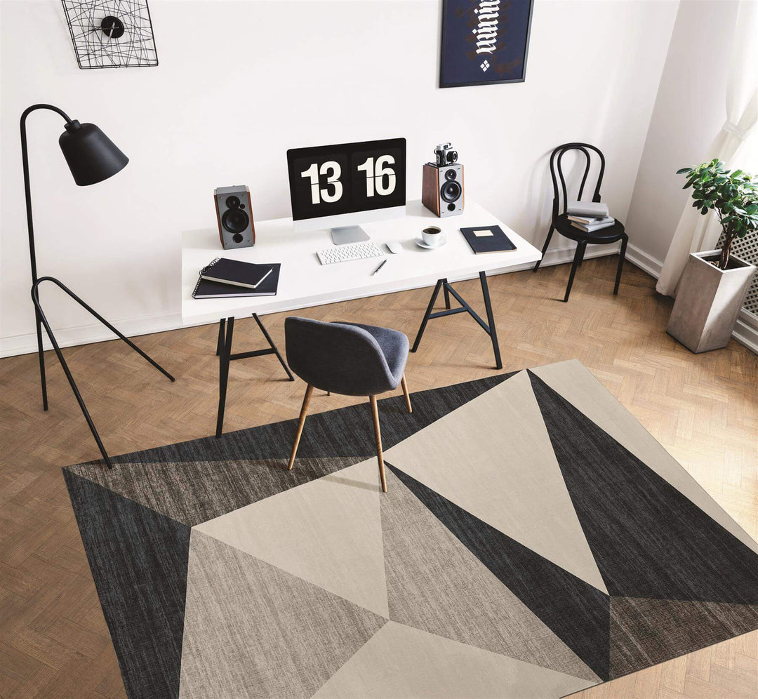 Tokyo Geo Blue Rug | Modern Home Decor | The Rugs