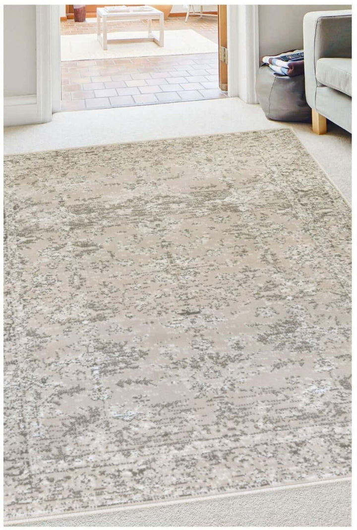 Vintage Design Area Rug in Cream – The Rugs