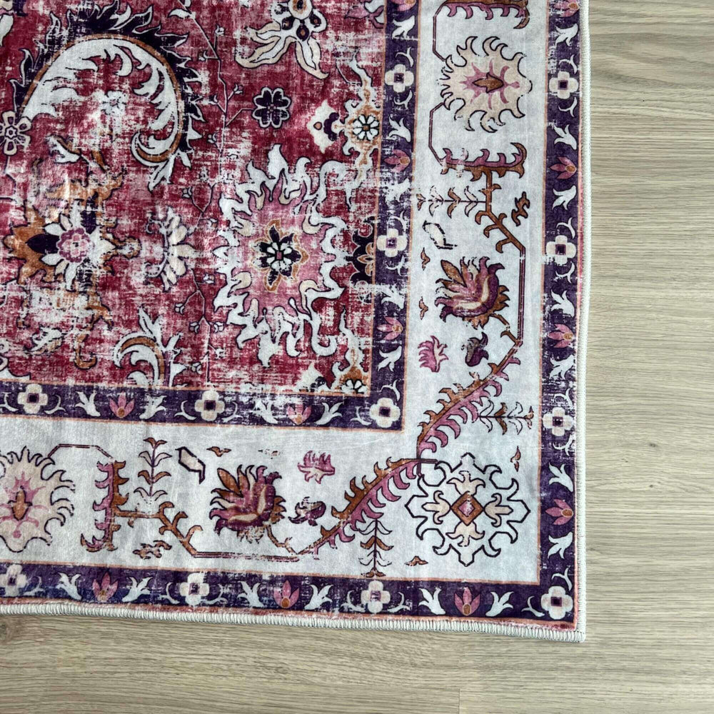 Ultra Soft Machine Washable Rug |Persian-Inspired |The Rugs