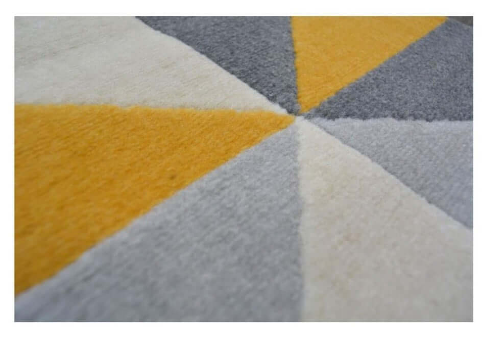 Abstract Design Multicolour Living Room Rug – The Rugs