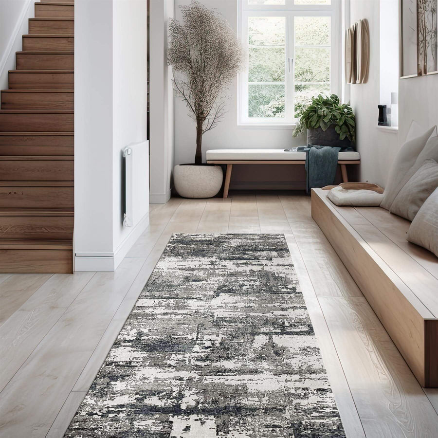Tokyo Abstract Blue Rug | Modern Luxury for Your Home