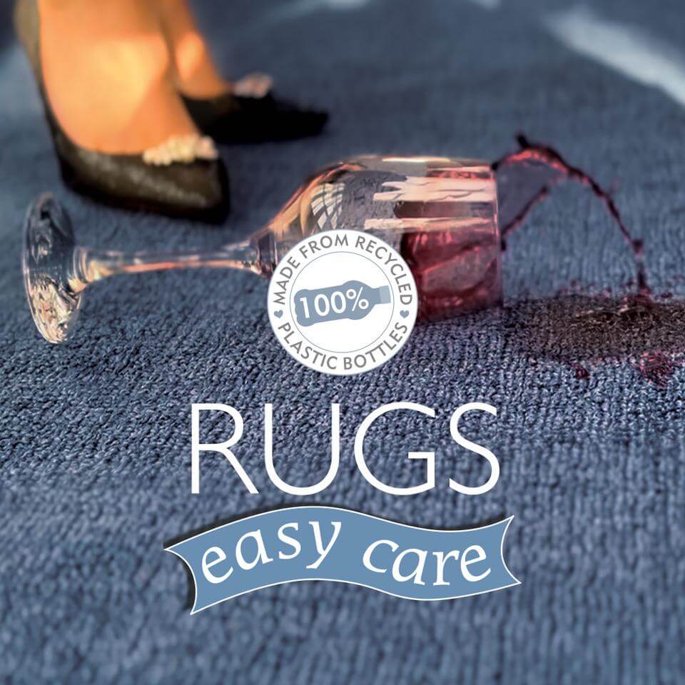 Reef Navy Eco-Friendly Rug | Sustainable Luxury | The Rugs