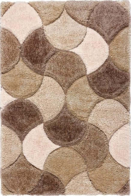 The Rugs 3D Carved Geometric Rug | Modern Home Decor