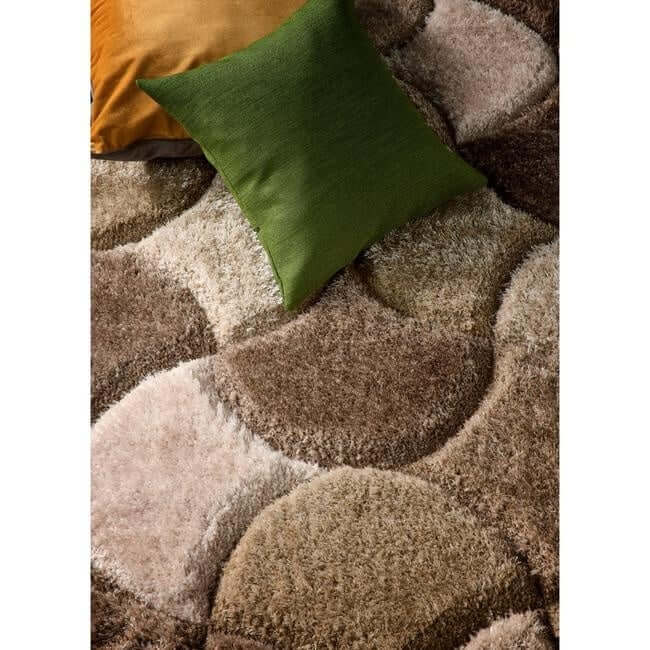 The Rugs 3D Carved Geometric Rug | Modern Home Decor