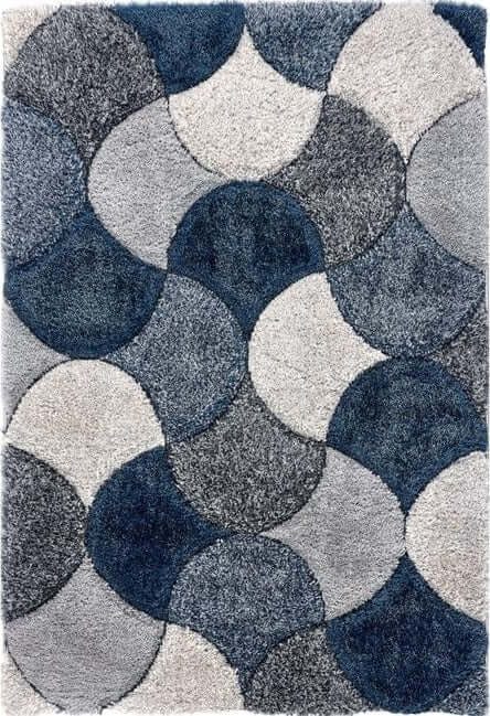 The Rugs 3D Carved Geometric Rug | Modern Home Decor