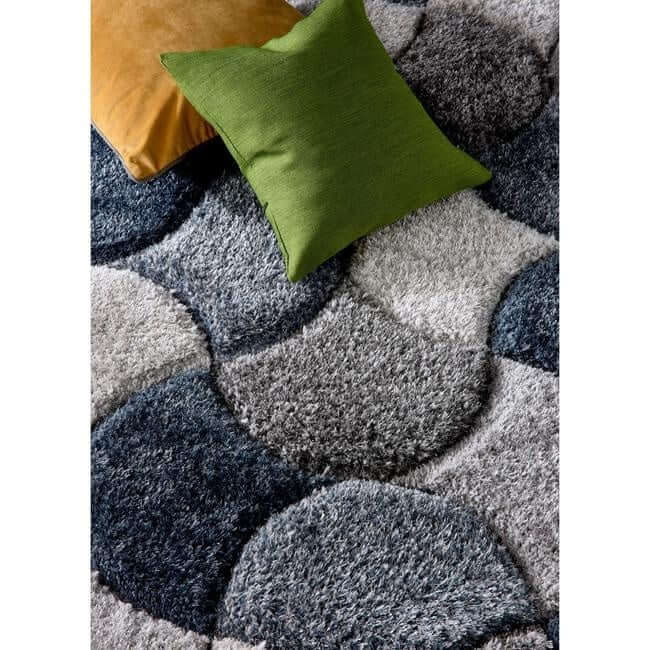 The Rugs 3D Carved Geometric Rug | Modern Home Decor