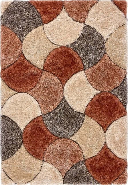 The Rugs 3D Carved Geometric Rug | Modern Home Decor