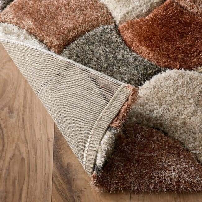 The Rugs 3D Carved Geometric Rug | Modern Home Decor