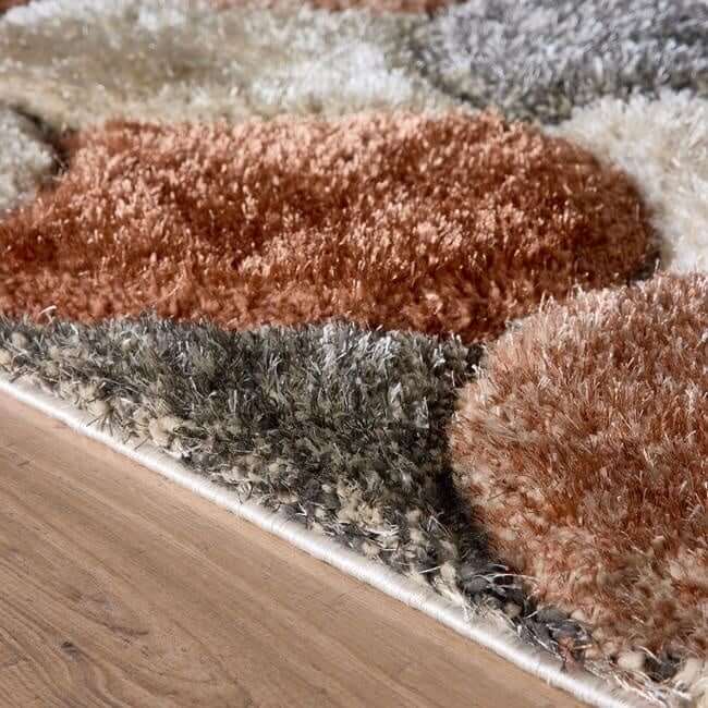 The Rugs 3D Carved Geometric Rug | Modern Home Decor