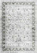 Montana Bordered Green Rug | 4070