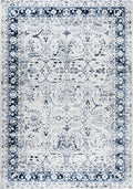 Montana Bordered Navy Rug | 4070