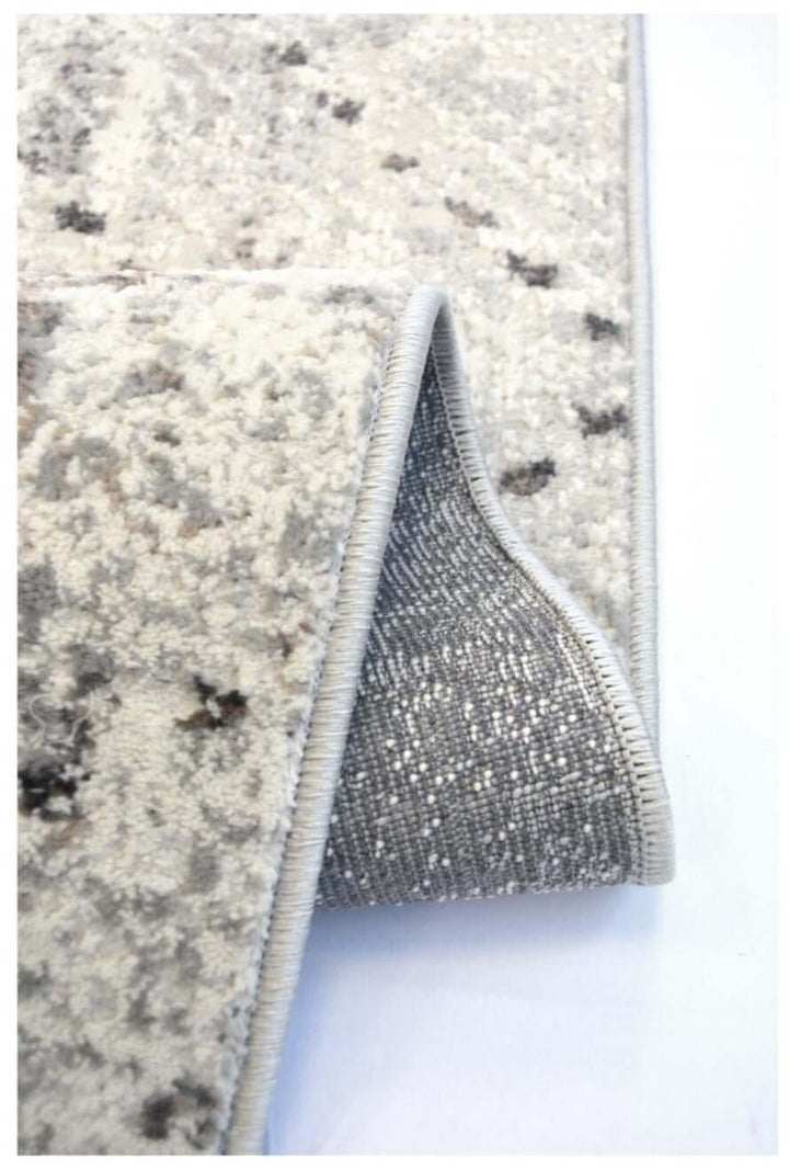 Vintage Design Living Room Rug in Grey | 3D Effect |The Rugs