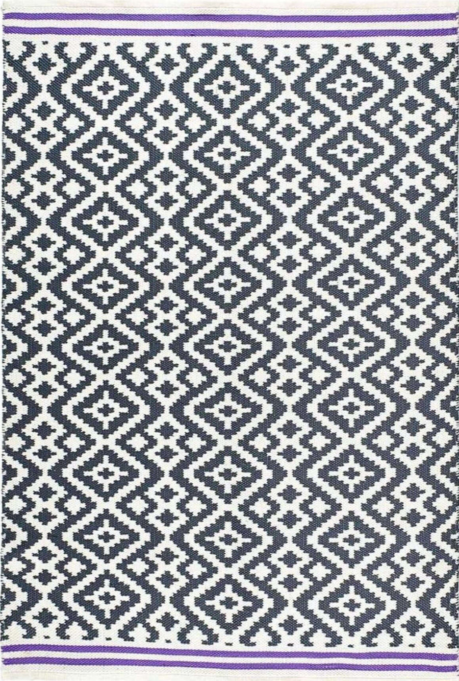Aztec Warm Grey Outdoor Rug | Weather-Resistant | The Rugs