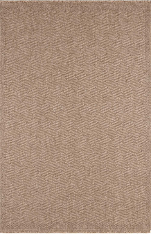 Nature Outdoor beige rug is resistant to moisture and UV protected