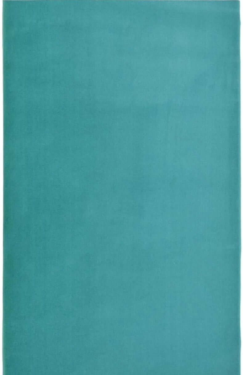 Solid Design Living Room Rug in Duck Egg Blue | The Rugs
