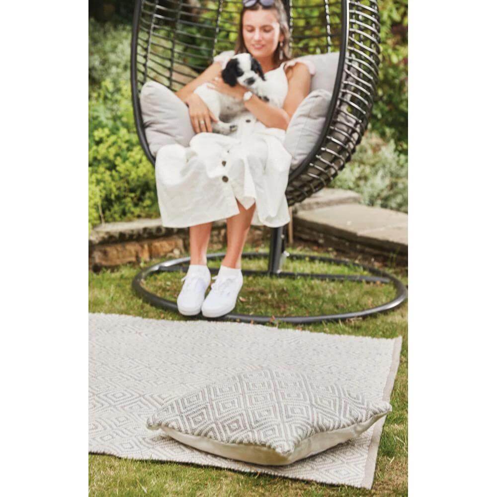 Diamond Natural Hand-woven Rug |Eco-Luxury Comfort |The Rugs