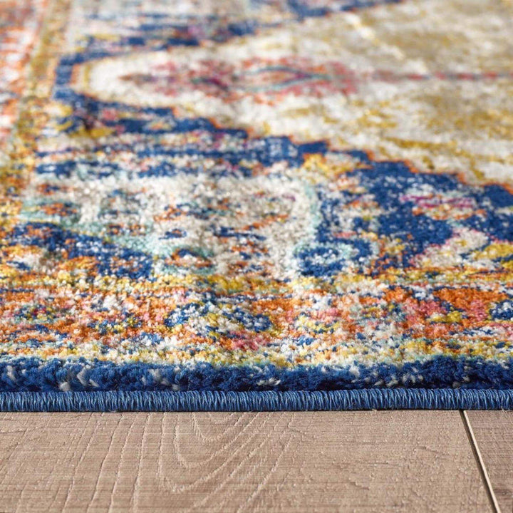 Granada Vintage Rug | Amber Multicolour - The Rugs