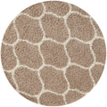 Moroccan Beige Shaggy Rug | 620
