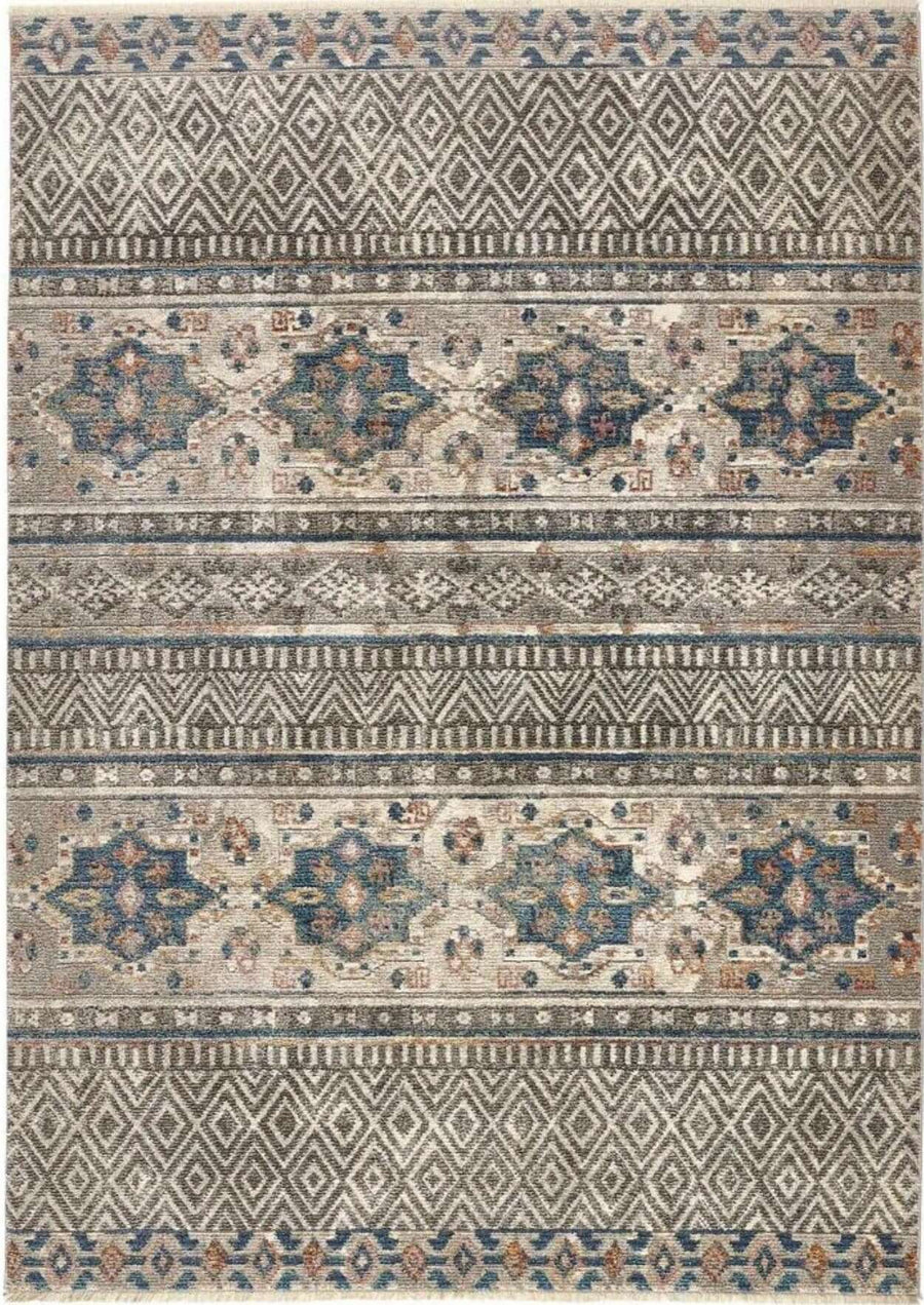 Mandala Multicolour Vintage Rug | Bohemian Flatweave |
