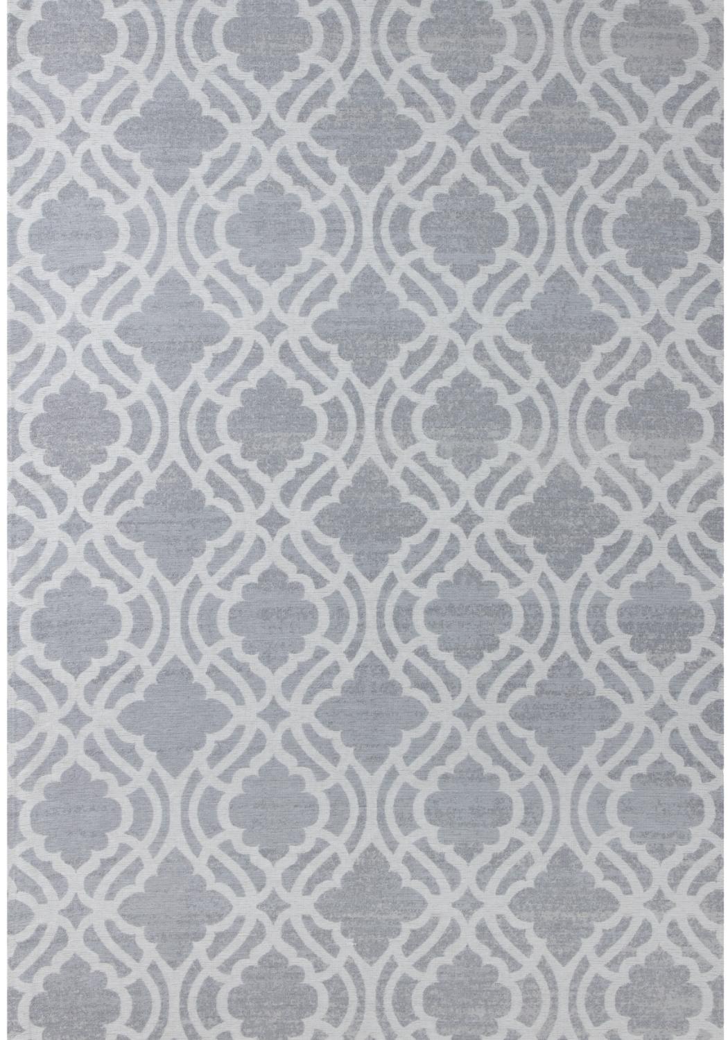 Machine Washable Flatweave Moroccan Rug Grey