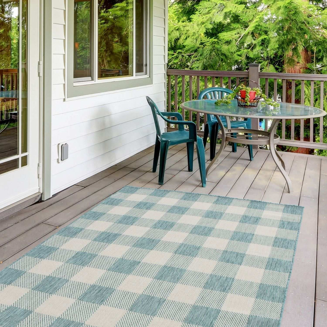 Ecology Outfoor Aqua Rug Weather-Proof