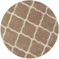 Moroccan Beige Shaggy Rug | 720