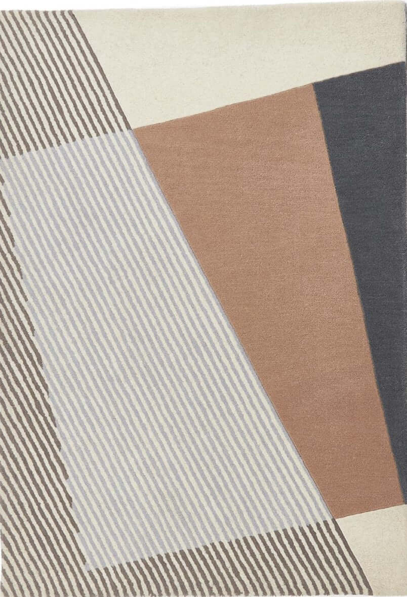 Bauhaus Abstract Wool Rug | Modern Art | The Rugs