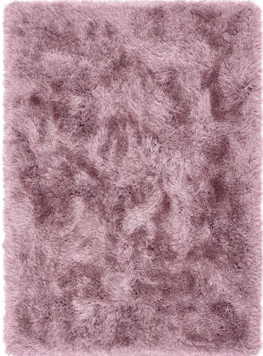Extravagance Lilac Shaggy Rug | 60's Glamour Style |The Rugs